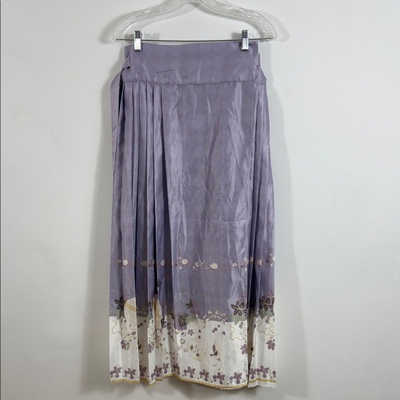 Wrap maxi skirt purple medium - Picture 2 of 5